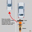 Un accident de la route mortel inhabituel impliquant un motard et une buse