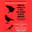 Conférence « Corbeaux, Corneilles et Pies : des victimes de notre ignorance »