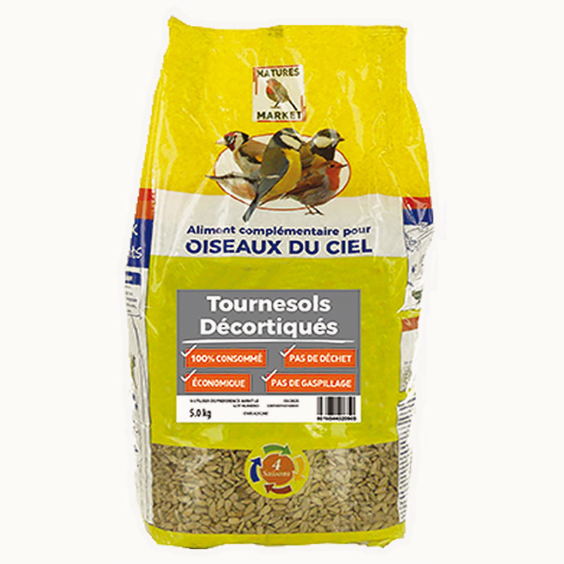 Alimentation Oiseau - Versele Laga Graines de tournesol - 7,5 kg