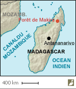 Situation de la forêt de Makira (Madagascar)