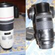 Vends objectifs Canon EF 300 et 70-300mm et Tamron 18-400mm