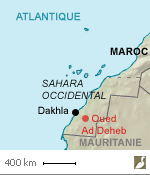 Situation de l’oued Ad Deheb (Maroc) 