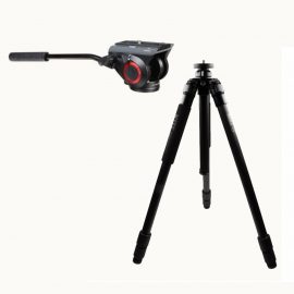 Trépied Kite Ardea CF + rotule Manfrotto MVH500AH